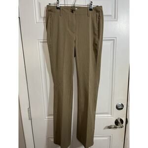 J. Jill Neutral Dress Pants Size 6 NWT Linen Blend Straight Leg Office Chic